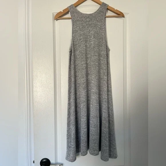 WILFRED FREE MARLED HEATHER GREY DRESS - Picture 3 of 6